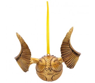 Adorno Navidad Snitch Dorada Harry Potter