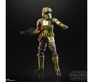 Figura ShoreTrooper Carbonized Black Series Star Wars 15cm