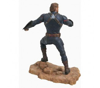 Estatua Capitan America Vengadores Avengers 3 Marvel 23cm