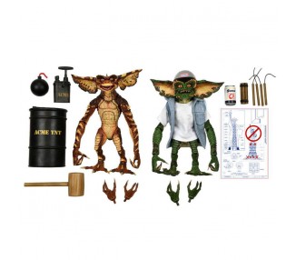 Blister figuras Gremlins Ultimate Demolition Gremlins 2 15cm