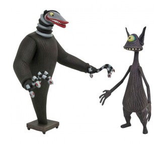 Blister figuras Creature under the Stairs And Cyclops Pesadilla Antes de Navidad 18cm