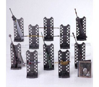 Pack de 10 accesorios para figuras Bring Arts Weapon Collection NieR Square Enix