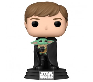 Figura POP Star Wars Mandalorian Luke with Child