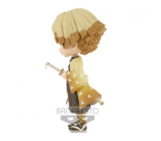 Figura Zenitsu Agatsuma Demon Slayer Kimetsu no Yaiba Q posket ver.B 14cm