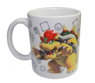 Hucha + taza Bowser Super Mario Bros Nintendo