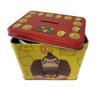 Hucha + taza Donkey Kong Super Mario Bros Nintendo