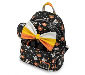 Set Mochila + Diadema orejas Spooky Halloween Mickey and Minnie Disney  Loungefly 27cm