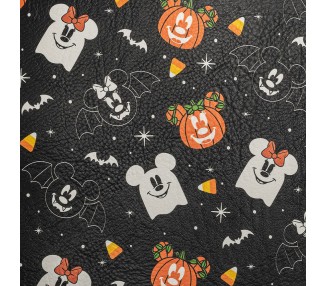 Set Mochila + Diadema orejas Spooky Halloween Mickey and Minnie Disney  Loungefly 27cm