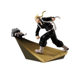 Expositor 4 figuras Petitrama Tokyo Revengers Series Toman Heroic Scenes 8cm