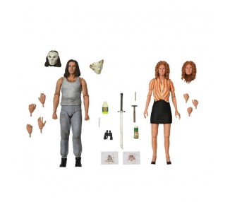 Blister 2 figuras April Oneil + Casey Jones Tortugas Ninja 18cm