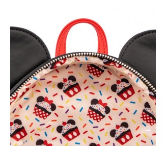Mochila Cupcake Minnie Mouse Disney Loungefly 26cm