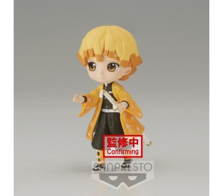 Figura Zenitsu Agatsuma Demon Slayer Kimetsu No Yaiba Q posket petit 7cm