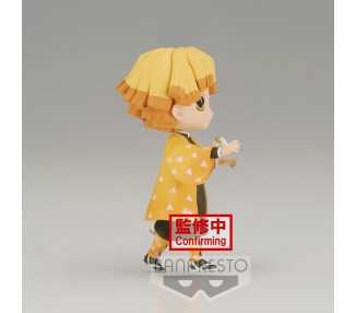 Figura Zenitsu Agatsuma Demon Slayer Kimetsu No Yaiba Q posket petit 7cm