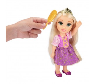 Muñeca Rapunzel + Maximus Enredados Disney 15cm