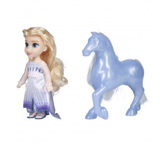 Muñeca Elsa + Nokk Frozen 2 Disney 15cm