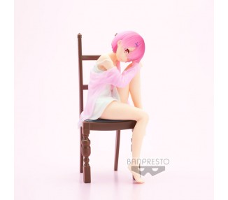 Figura Ram Re:Zero Relax Time Starting Life in Another World 18cm