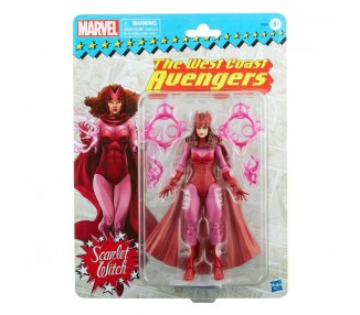Figura Scarlet Witch Retro Marvel Legends 15cm