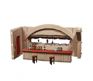 Escenario Nevarro Cantina + figura Imperial Death Trooper Mandalorian Star Wars