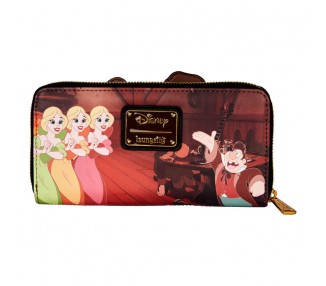 Cartera Villanos Escena Gaston La Bella y la Bestia Disney Loungefly