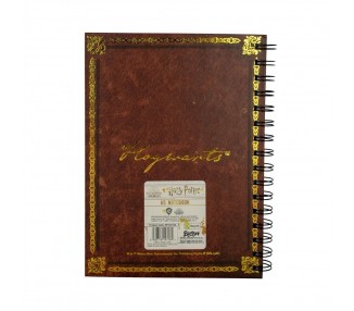 Cuaderno A5 Hogwarts Harry Potter