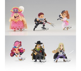 Figura World Collectable Landscapes vol.9 The Great Pirates 100 One Piece 7cm surtido