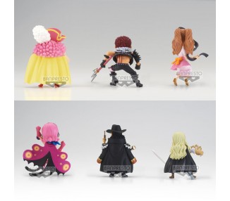 Figura World Collectable Landscapes vol.9 The Great Pirates 100 One Piece 7cm surtido