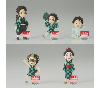 Figura Tanjiro Kamado Demon Slayer Kimetsu no Yaiba 7cm surtido