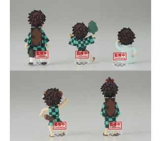 Figura Tanjiro Kamado Demon Slayer Kimetsu no Yaiba 7cm surtido