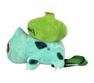 Mochila Peluche Bulbasaur Pokemon 36cm