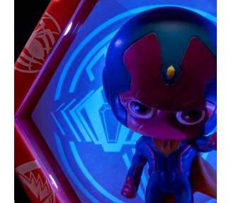 Set Figuras led WOW! POD Vision + Scarlet Marvel