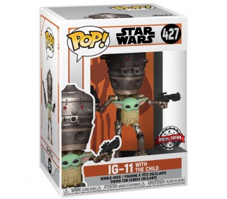Set figura POP & Tee Star Wars IG-11 With the Child Exclusive
