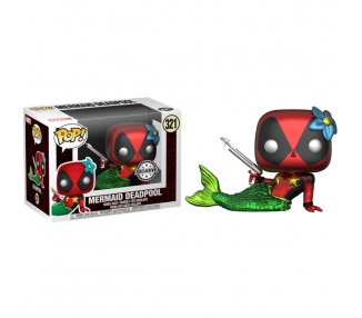 Set figura POP & Tee Marvel Deadpool Mermaid Exclusive