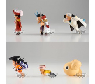 Figura World Collectable Landscapes vol.10 The Great Pirates 100 One Piece 7cm surtido