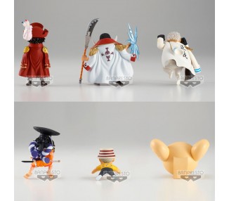 Figura World Collectable Landscapes vol.10 The Great Pirates 100 One Piece 7cm surtido