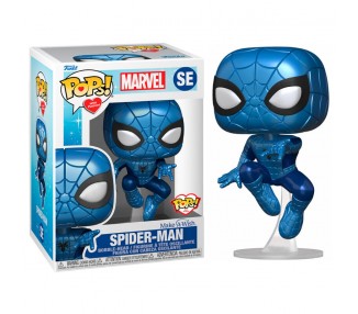 Figura POP Marvel Make a Wish Spiderman Metallic