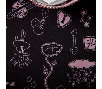 Mochila Corazon Lucy Tattoo Valfre Loungefly 26cm