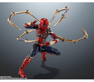 Figura S.H. Figuarts Iron Spiderman No Way Home Spiderman Marvel 15cm