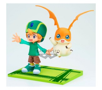 Figura Takeru & Patamon Adventure Archives Digimon Adventure 15cm