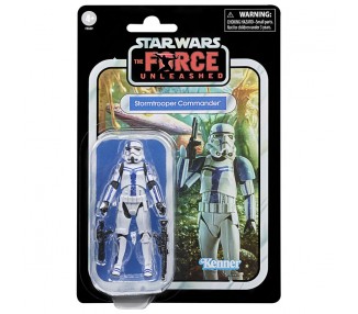 Figura Stormtrooper Commander The Force Unleashed Star Wars 9,5cm