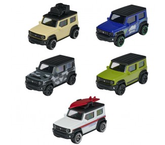 Blister 5 coches metal Suzuki Jimy 7,5cm