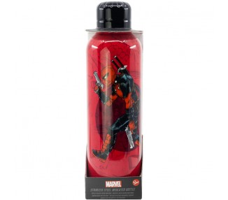 Botella termo acero inoxidable Deadpool Marvel 515ml