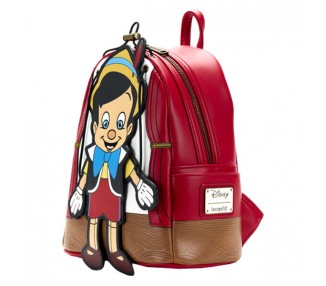 Mochila Pinocho Disney Loungefly 26cm