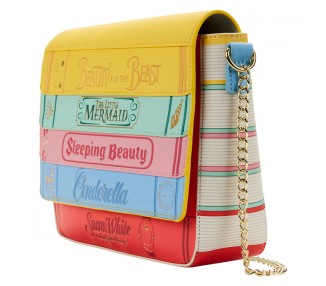 Bolso bandolera Libros Clasicos Princesas Disney Loungefly