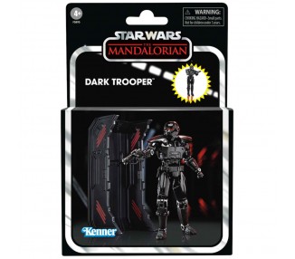 Figura Vin Dark Trooper The Mandalorian Star Wars 9,5cm