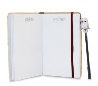 Set diario + boligrafo Hedwig Harry Potter