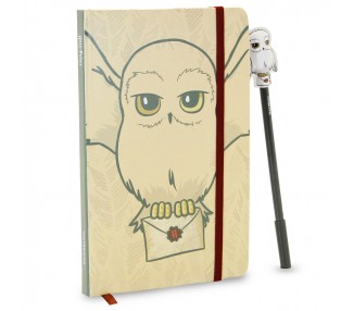 Set diario + boligrafo Hedwig Harry Potter
