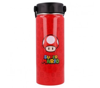 Botella termo acero inoxidable Super Mario Bros Nintendo 530ml