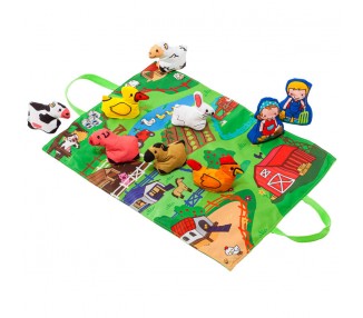 Tapiz granja animales