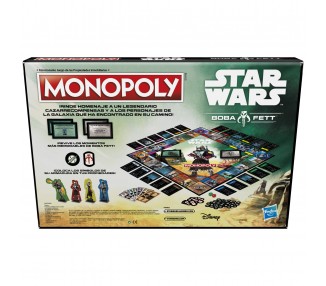 Juego Monopoly Boba Fett Star Wars español