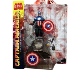 Figura Capitan America Marvel Select 18 cm